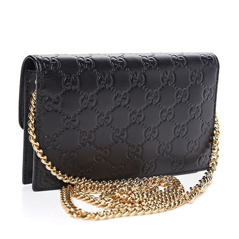 gucci chain purse|Gucci wallet purse with chain.